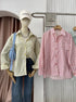 MATINEE Stripes Collar Down Formal Shirts